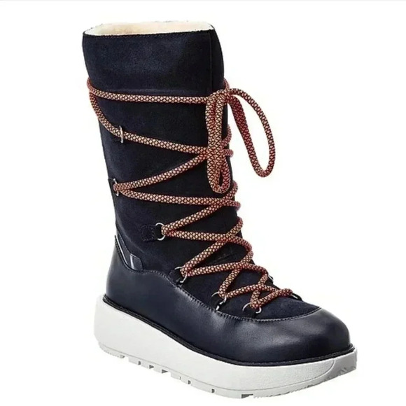 Fitflop // Skandi Suede Boot Midnight Navy - Picture 1 of 8